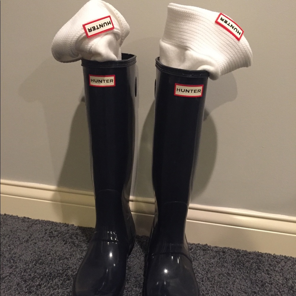 Hunter rain boots